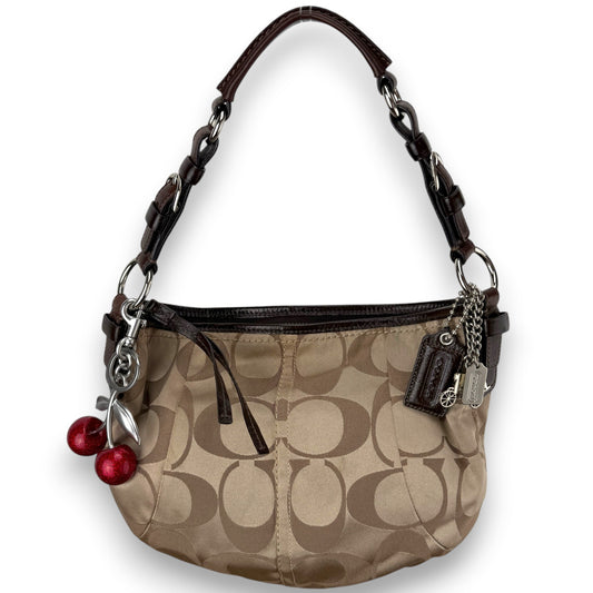 COACH SOHO SIGNATURE HOBO BAG