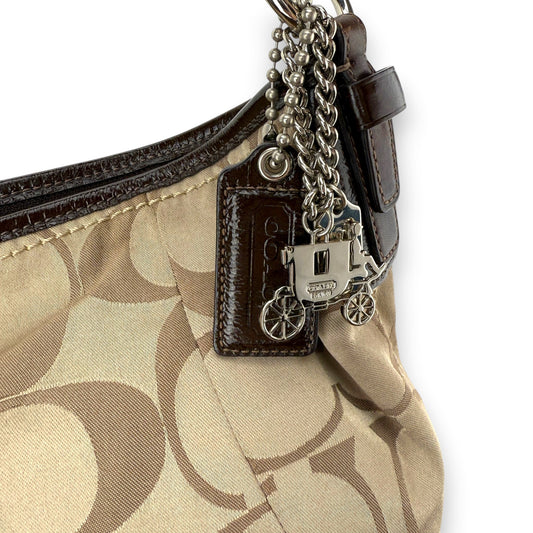 COACH SOHO SIGNATURE HOBO BAG