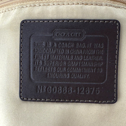 COACH SOHO SIGNATURE HOBO BAG