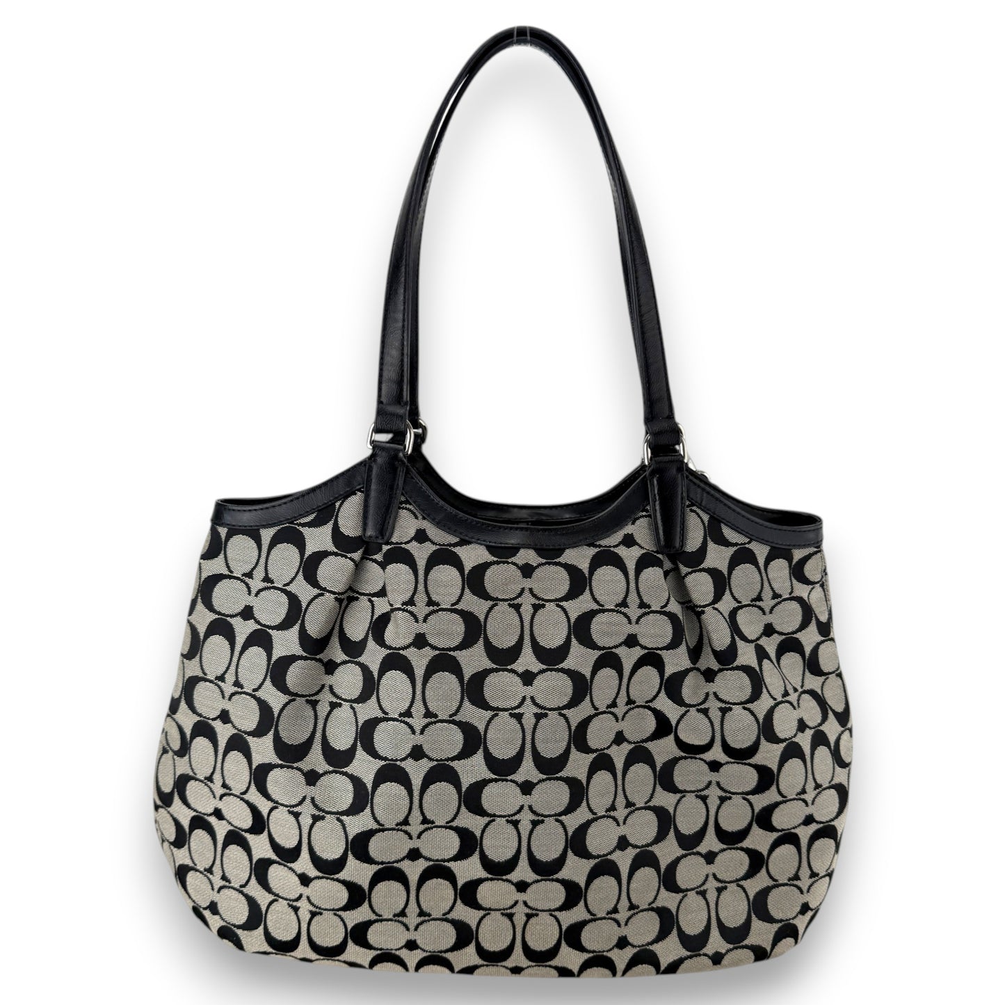COACH SOHO PLEATED SIGNATURE TOTE 