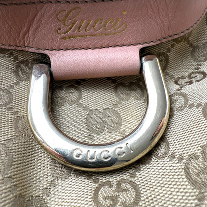 GUCCI D-RING ABBEY TOTE BAG