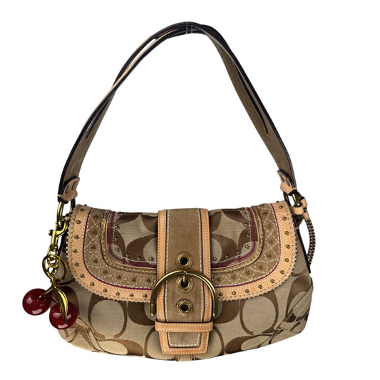 COACH  SIGNATURE SOHO HOBO BAG
