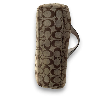 COACH SIGNATURE PLEATED 2-WAY BAG