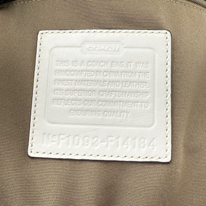 COACH SIGNATURE PLEATED 2-WAY BAG