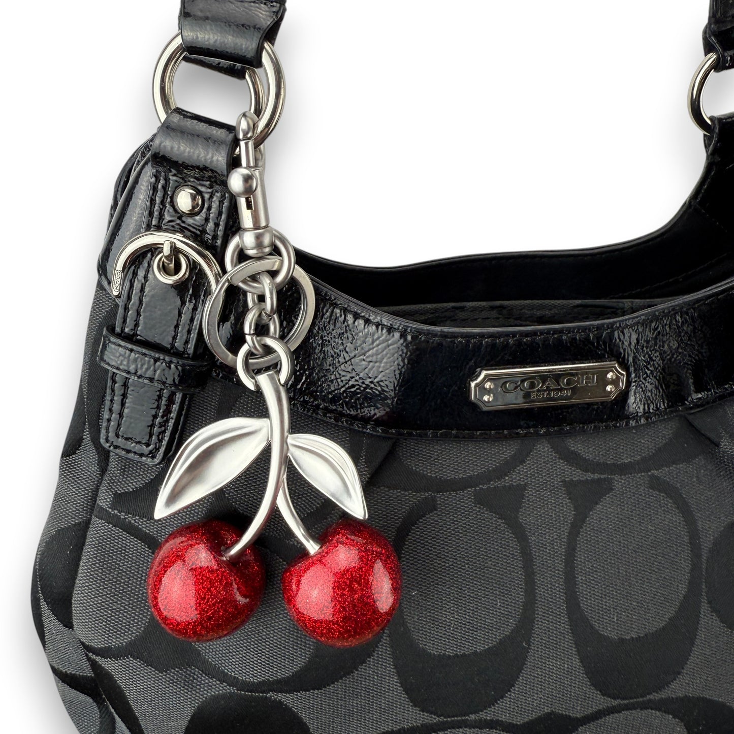 COACH SOHO SIGNATURE HOBO BAG