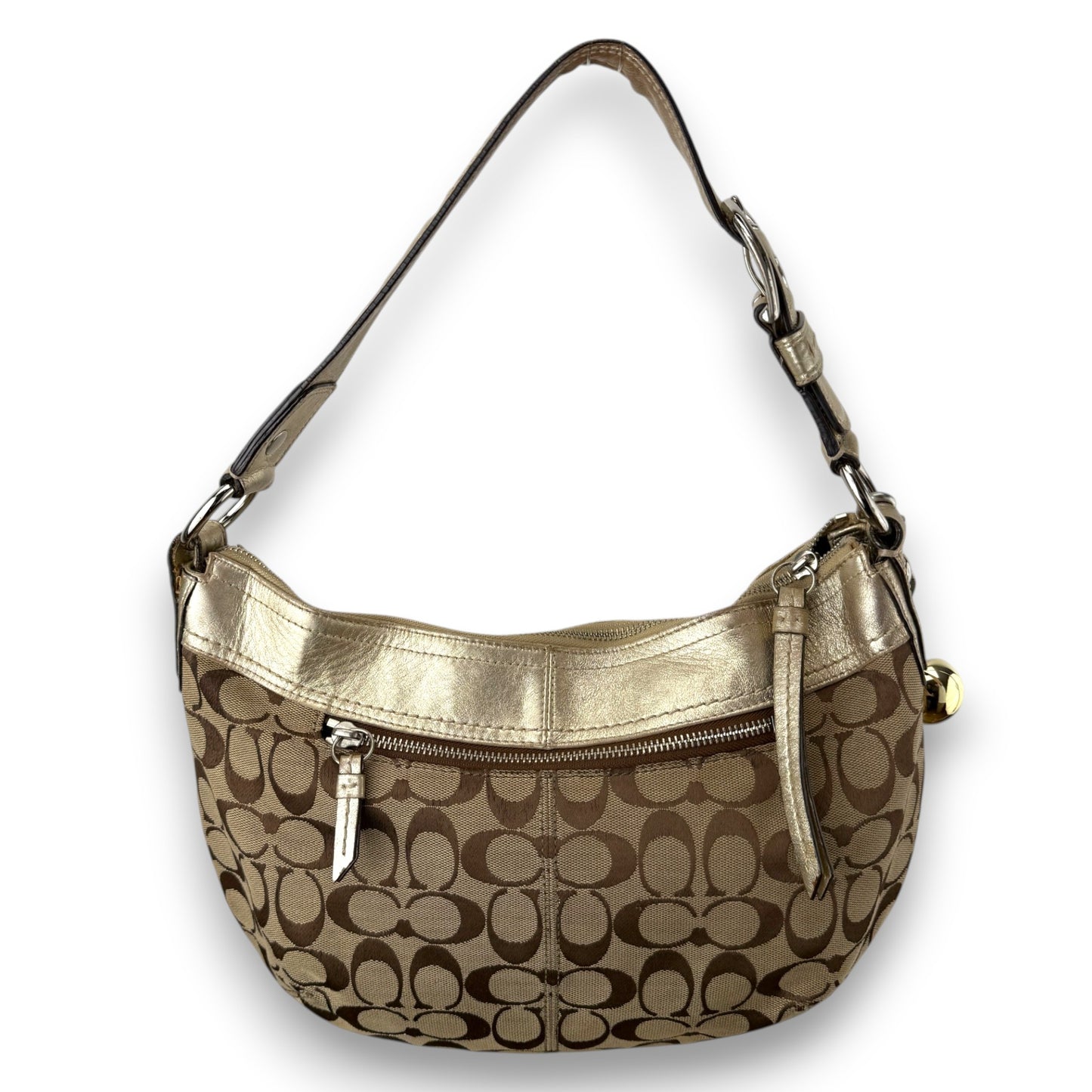 COACH SOHO PLEATED SIGNATURE TOTE 