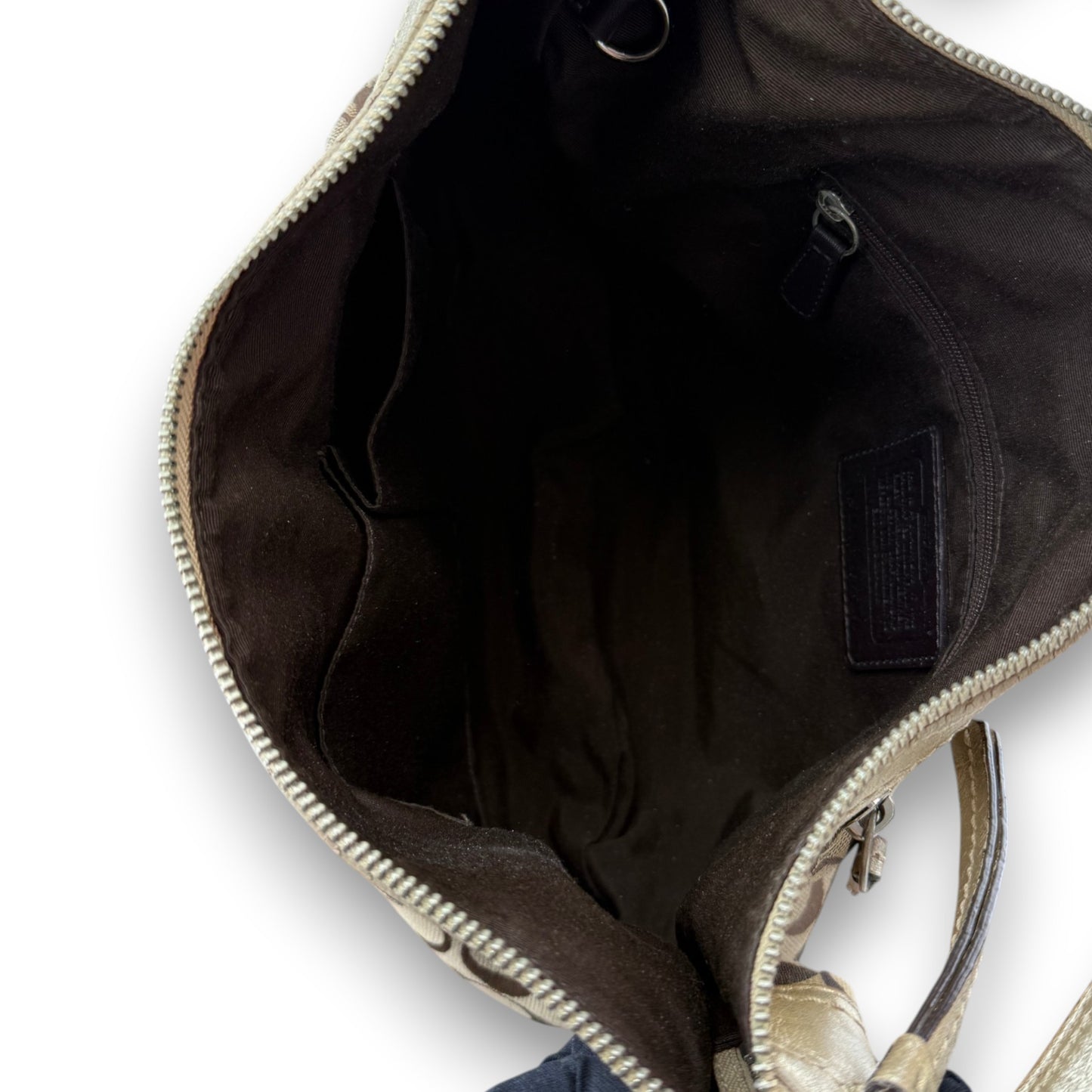 COACH SOHO PLEATED SIGNATURE TOTE 