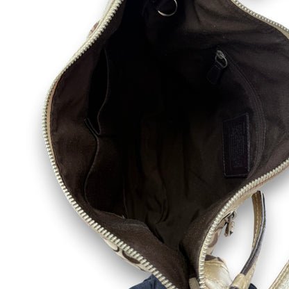 COACH SOHO PLEATED SIGNATURE TOTE 