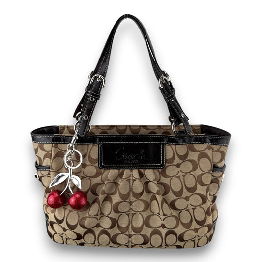COACH SOHO PLEATED SIGNATURE TOTE 