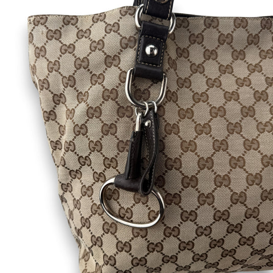 GUCCI MONOGRAM ABBEY BAG 
