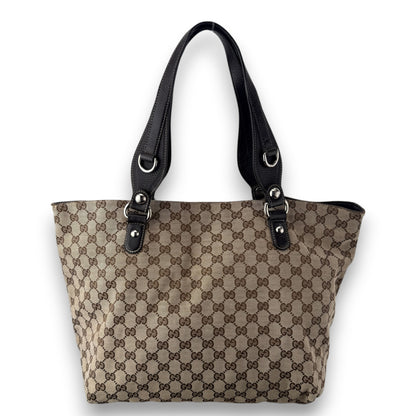 GUCCI GG CANVAS ICON BIT TOTE BAG