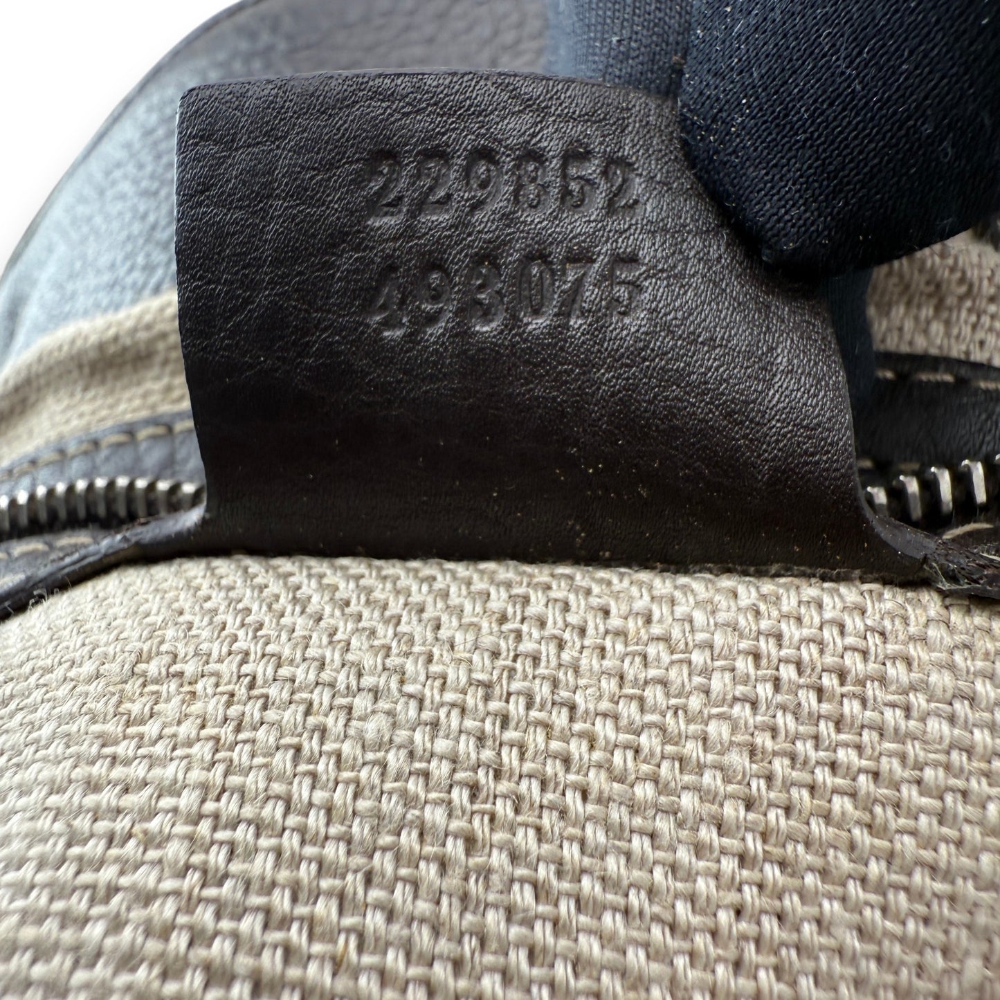 GUCCI GG CANVAS ICON BIT TOTE BAG