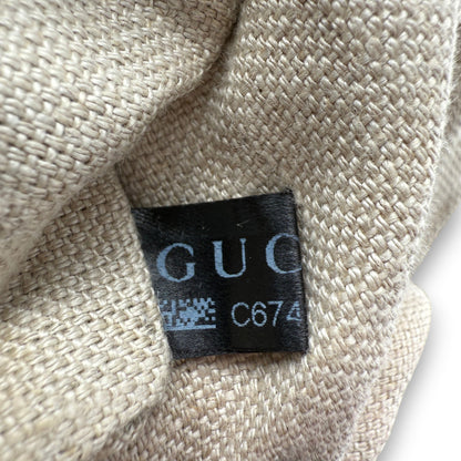 GUCCI GG CANVAS ICON BIT TOTE BAG
