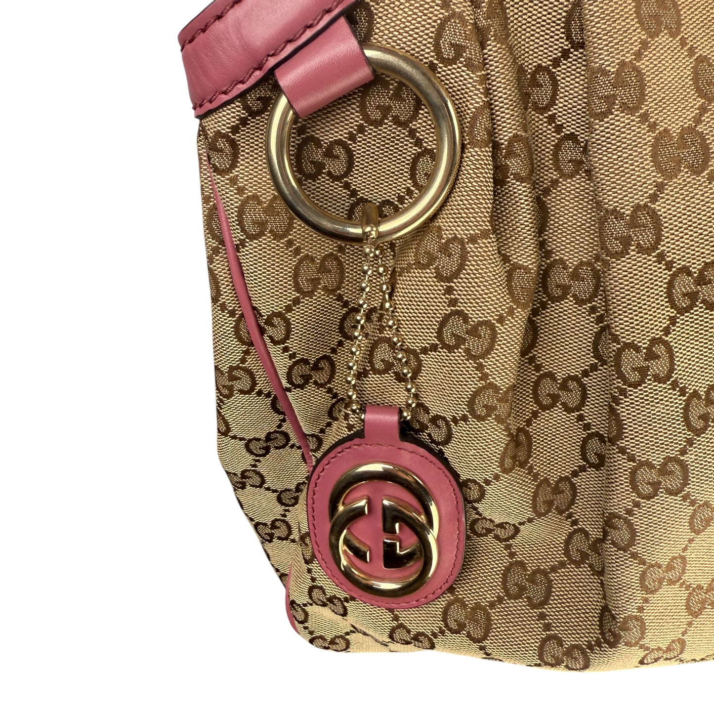 GUCCI MONOGRAM ABBEY BAG 