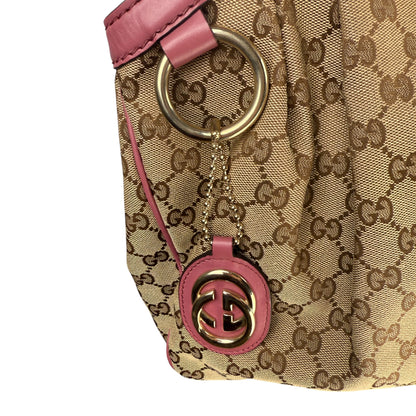 GUCCI MONOGRAM ABBEY BAG 
