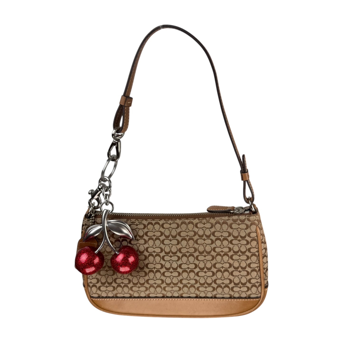 COACH SIGNATURE JACQUARD STRIPE BAG (LARGE) 