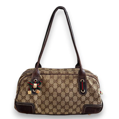 GUCCI GG CANVAS PRINCY BOSTON BAG