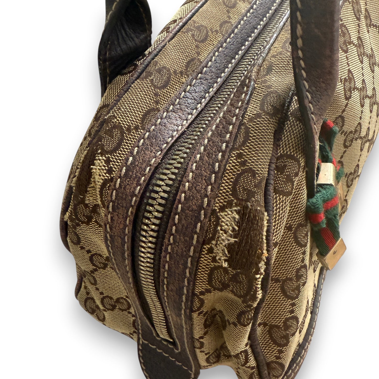 GUCCI GG CANVAS PRINCY BOSTON BAG