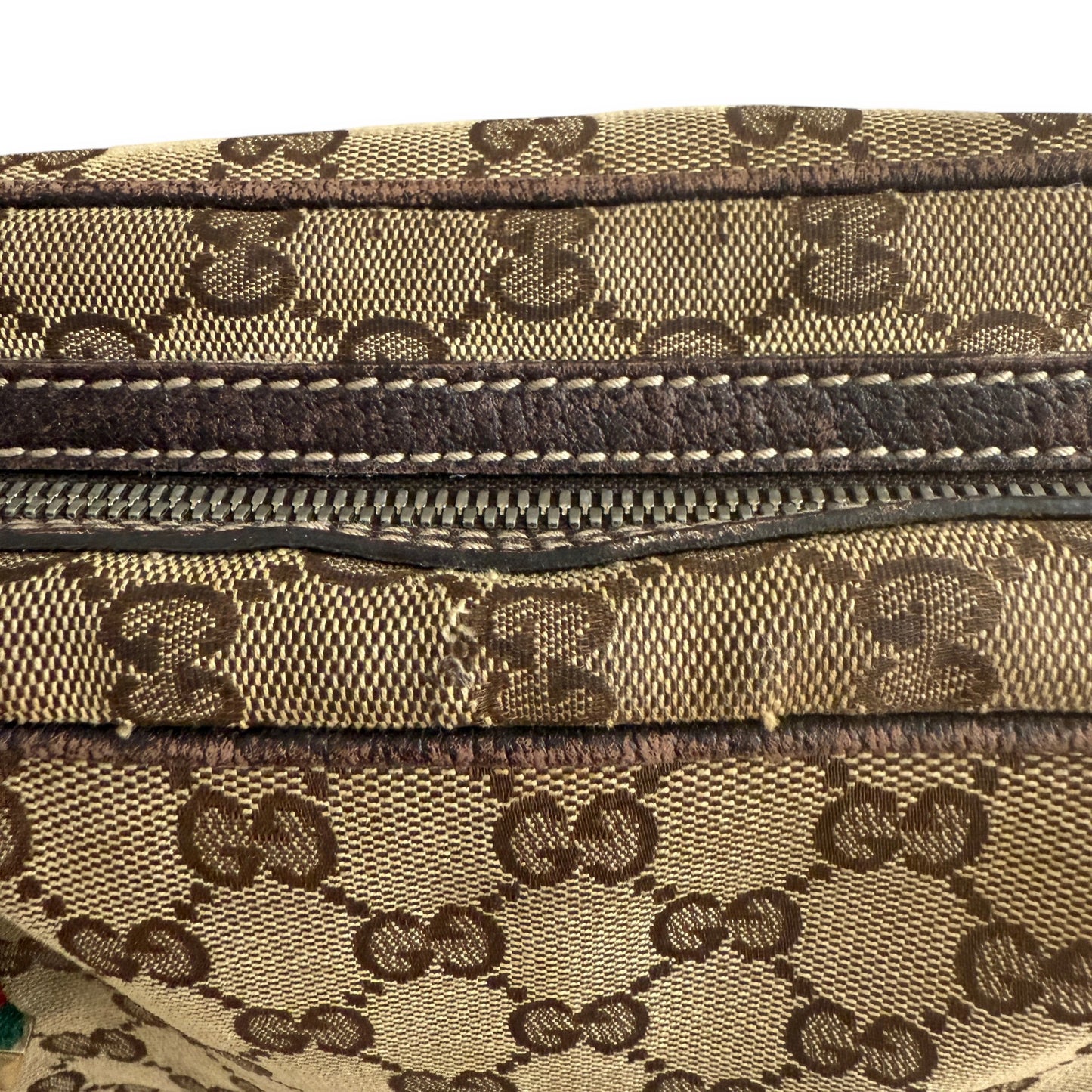 GUCCI GG CANVAS PRINCY BOSTON BAG