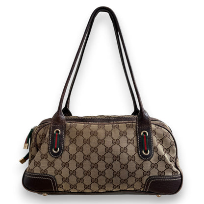 GUCCI GG CANVAS PRINCY BOSTON BAG