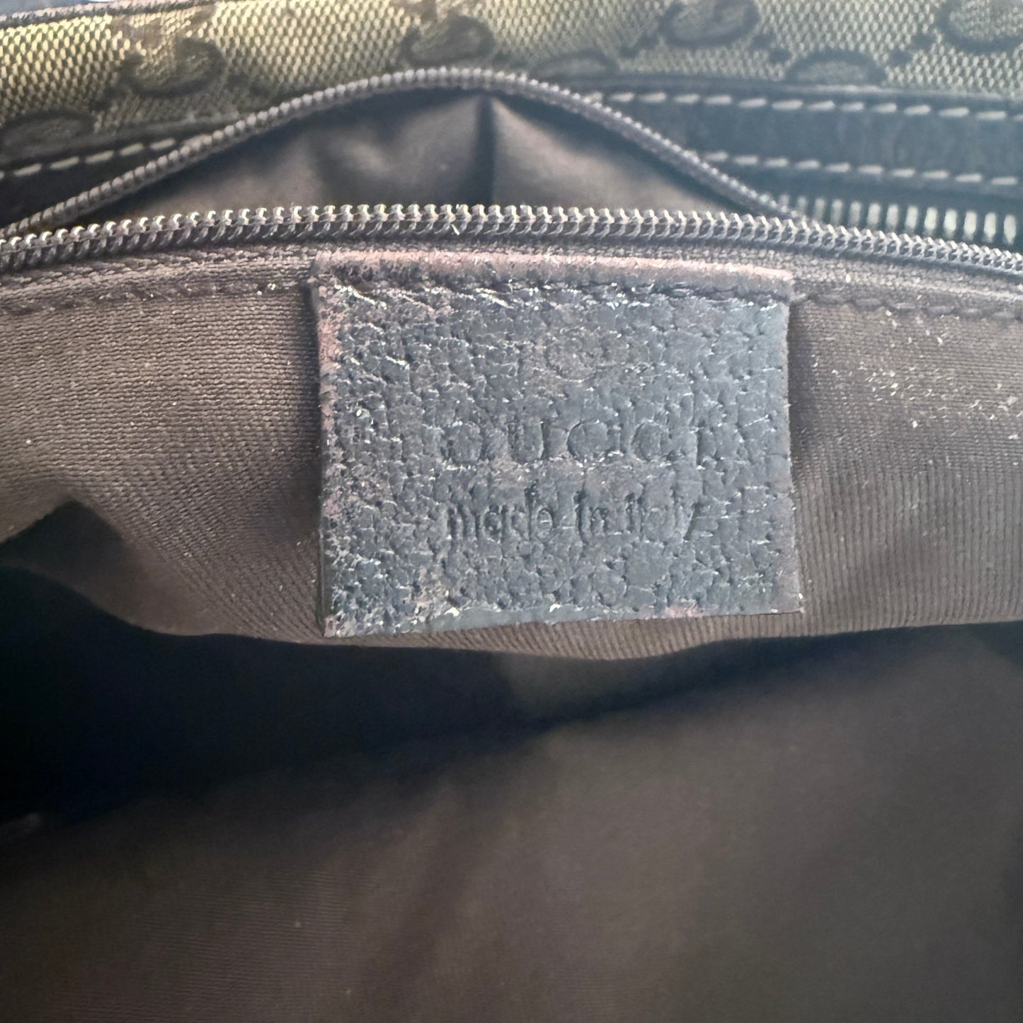 GUCCI GG CANVAS PRINCY BOSTON BAG