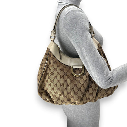 GUCCI D-RING ABBEY HOBO BAG