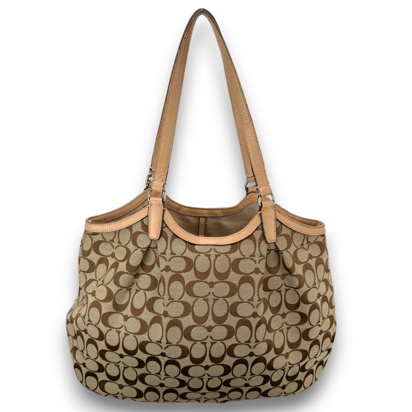 COACH SIGNATURE DEVIN STRIPE BAG