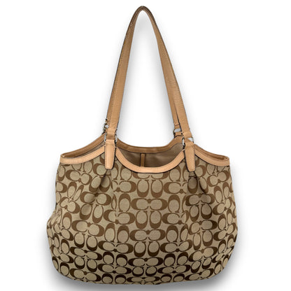 COACH SIGNATURE DEVIN STRIPE BAG