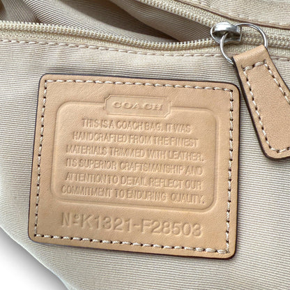 COACH SIGNATURE DEVIN STRIPE BAG