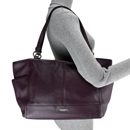 COACH SOHO PLEATED SIGNATURE TOTE 