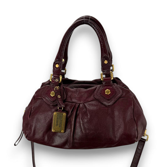 MARC BY MARC JACOBS DARKBROWN CLASSIC Q BABY GROOVEE BAG