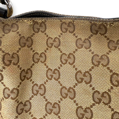 GUCCI GG CANVAS ICON BIT TOTE BAG