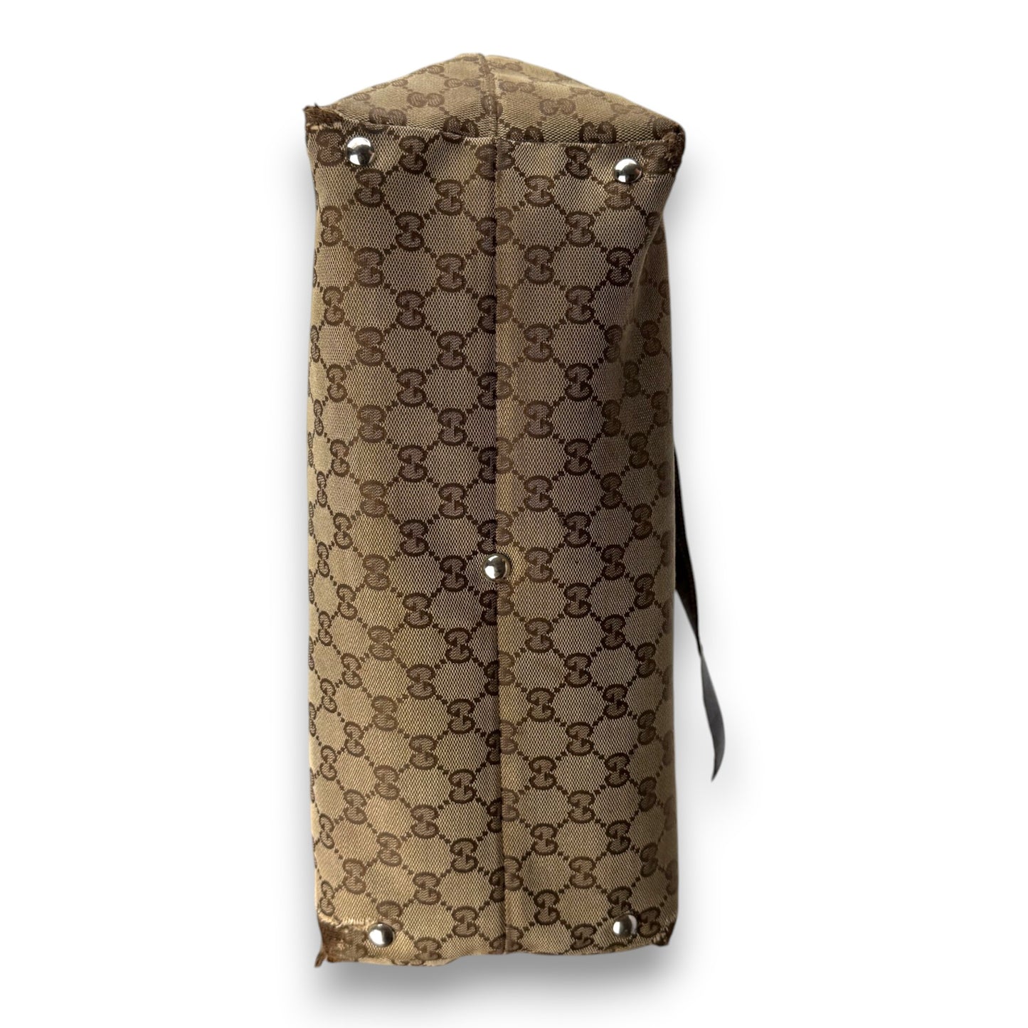 GUCCI GG CANVAS ICON BIT TOTE BAG