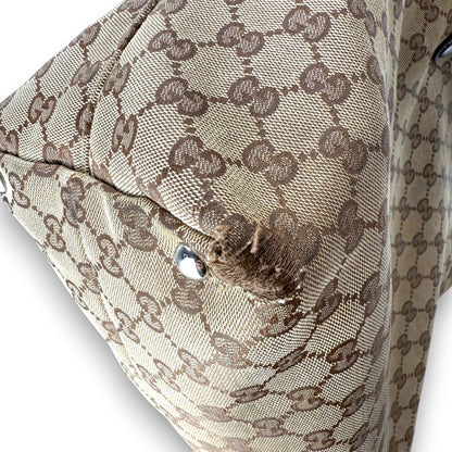 GUCCI GG CANVAS ICON BIT TOTE BAG