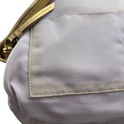 COACH SIGNATURE JACQUARD STRIPE BAG (LARGE) 