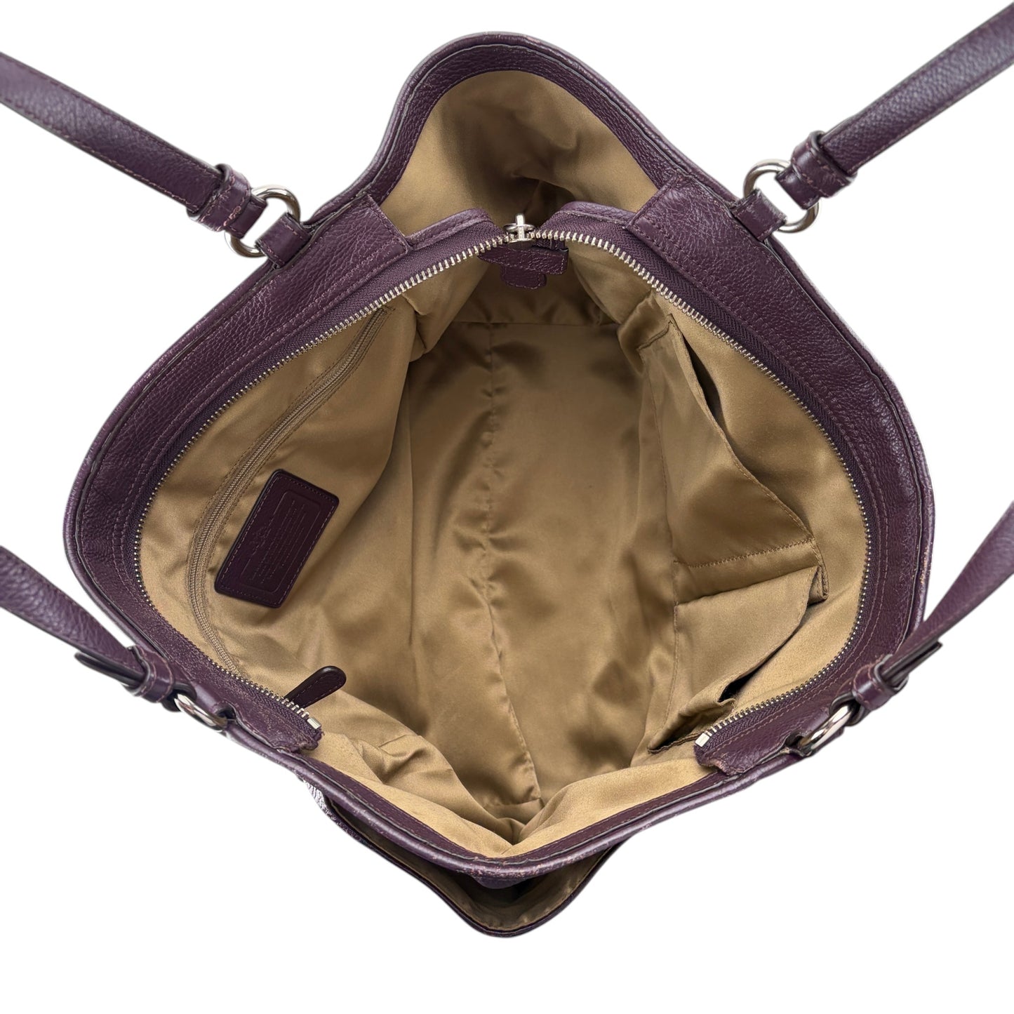 COACH SOHO PLEATED SIGNATURE TOTE 