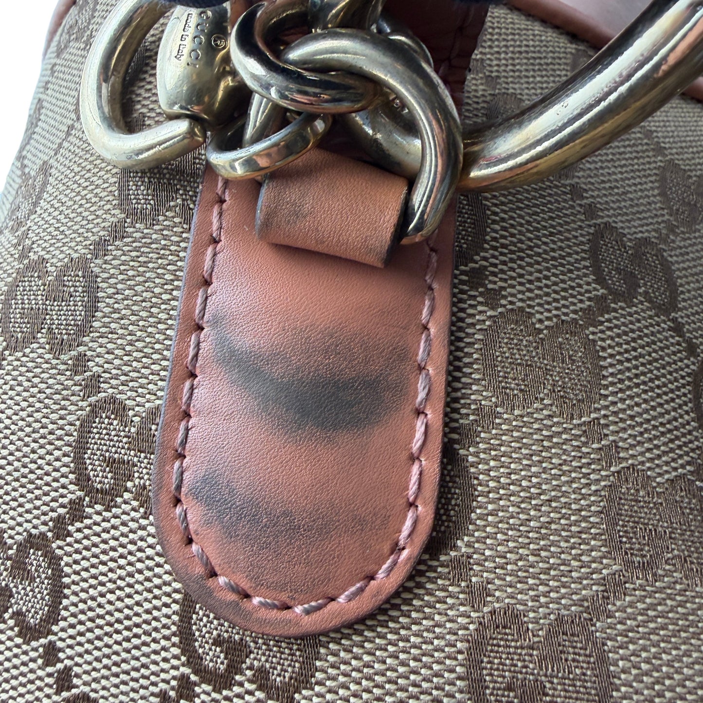 GUCCI GG CANVAS CHARMY 
