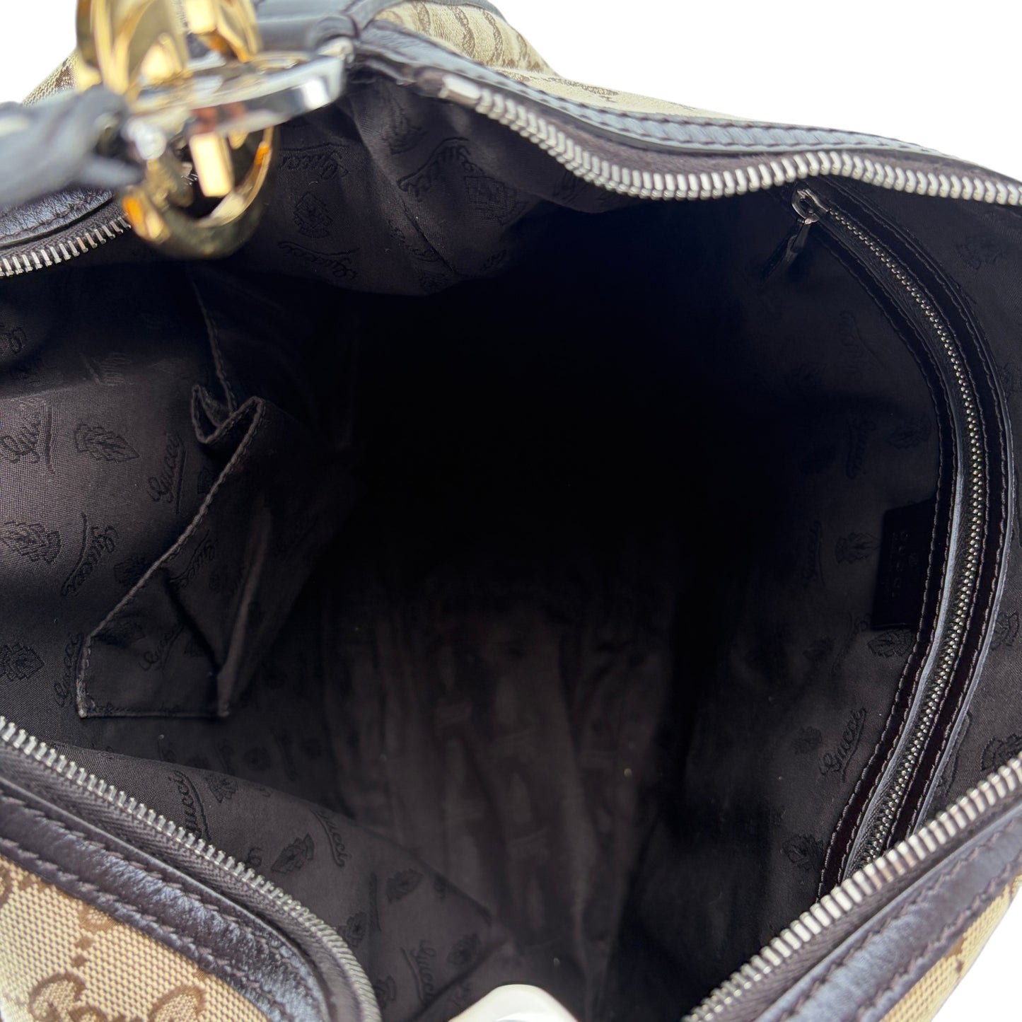 GUCCI GG CANVAS CHARMY 