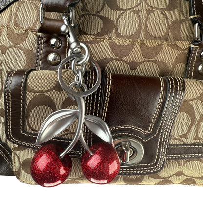 COACH SIGNATURE JACQUARD STRIPE BAG (LARGE) 