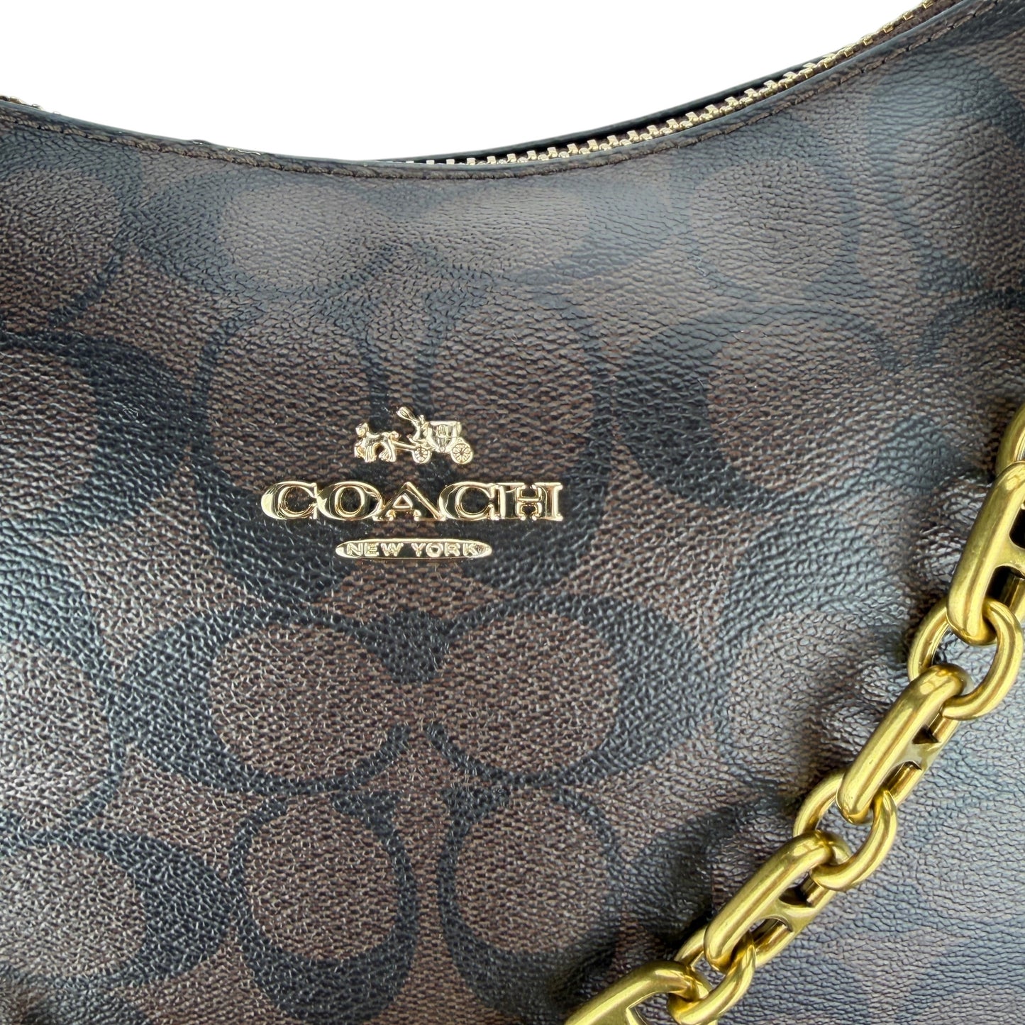 COACH SOHO PLEATED SIGNATURE TOTE 