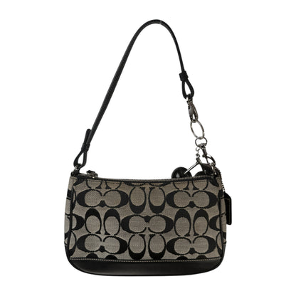 COACH SIGNATURE JACQUARD STRIPE BAG (LARGE) 
