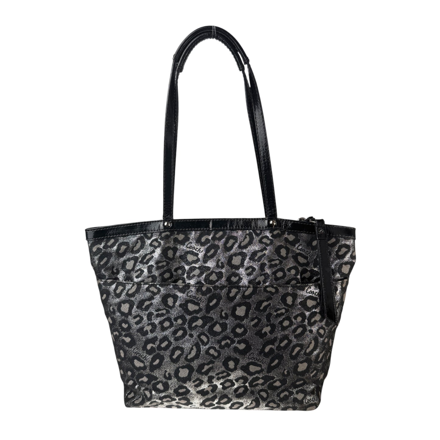 COACH SIGNATURE JACQUARD STRIPE BAG (LARGE) 