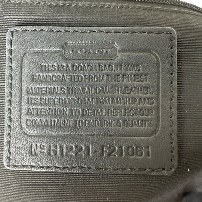COACH SIGNATURE JACQUARD STRIPE BAG (LARGE) 