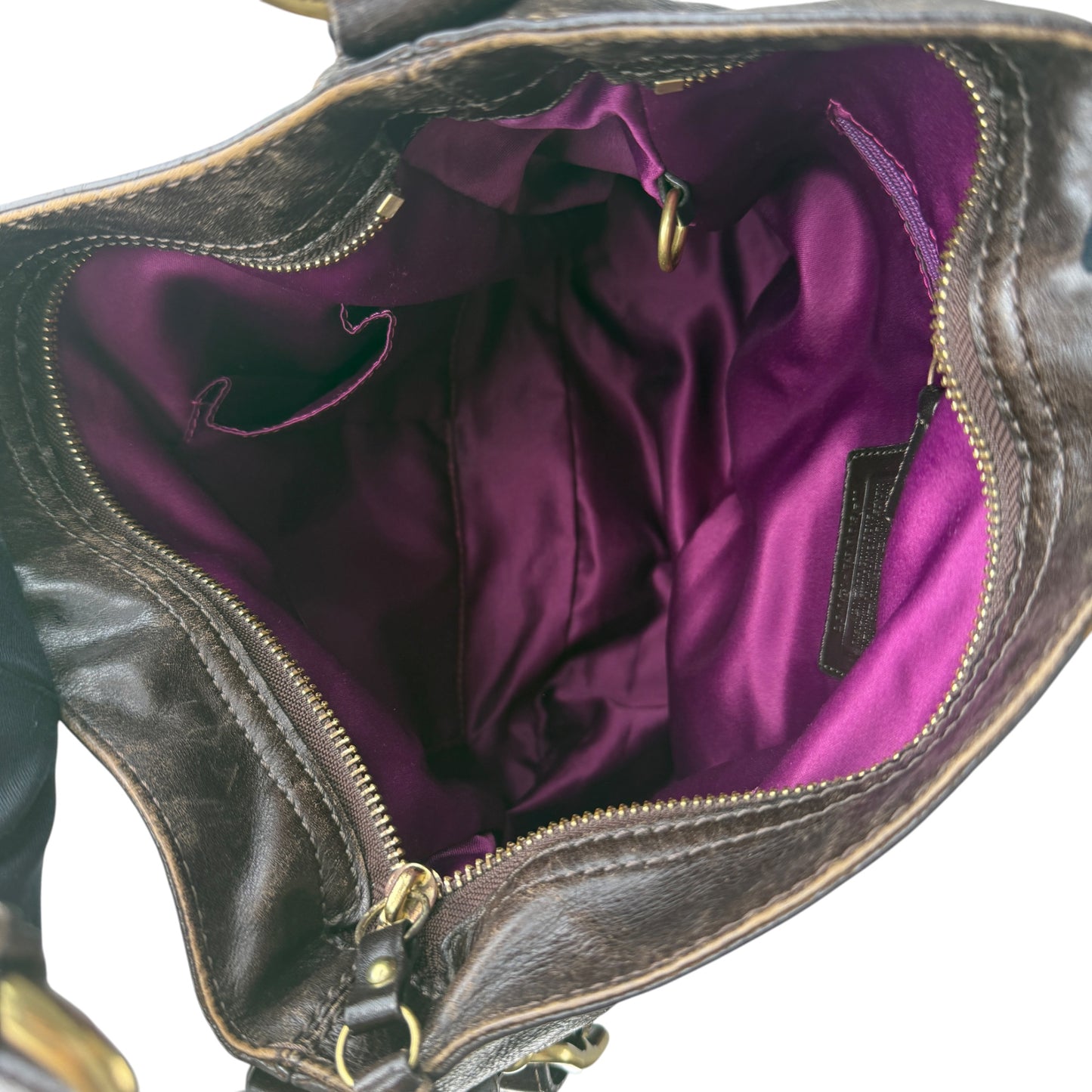 COACH SIGNATURE CARLY PURSE DUFFLE SAC BAG 