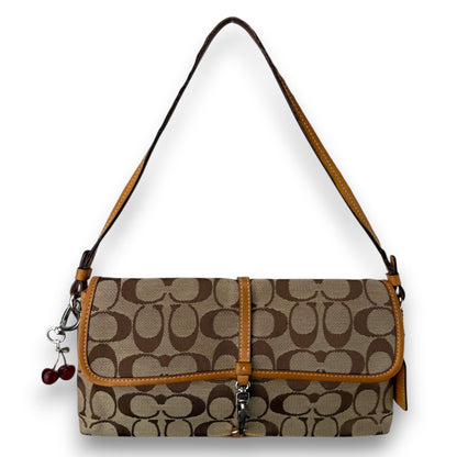COACH SIGNATURE CLIP BAG