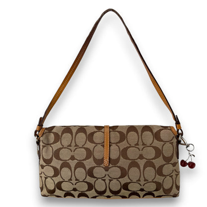 COACH SIGNATURE CLIP BAG