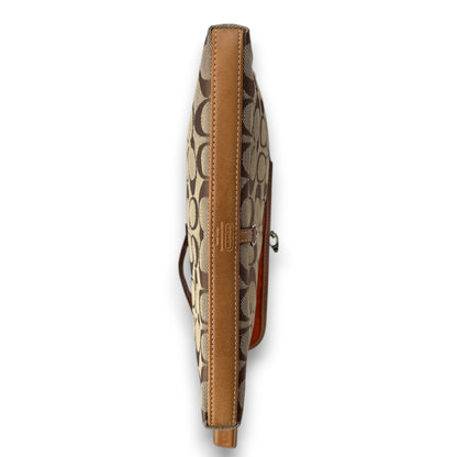 COACH SIGNATURE CLIP BAG