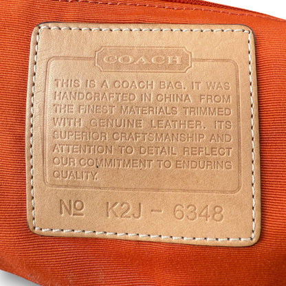 COACH SIGNATURE CLIP BAG