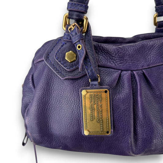 MARC BY MARC JACOBS PURPLE CLASSIC Q BABY GROOVEE BAG