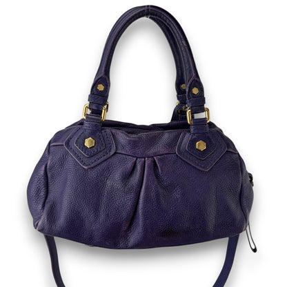 MARC BY MARC JACOBS PURPLE CLASSIC Q BABY GROOVEE BAG